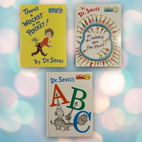 Lot of 3 Big Dr. Seuss Children’s Hardcover Books - Picture 1 of 1